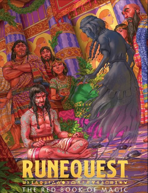 We speak with RuneQuest creative director Jason Durall about The Red Book of Magic, our recently-released ultimate guide to spirit and Rune magic. Runequest Art, Hazem Ameen, Runequest Glorantha, Rune Magic, Book Of Magic, The Red Book, Sorcerer Supreme, Spirit Magic, Ancient Magic