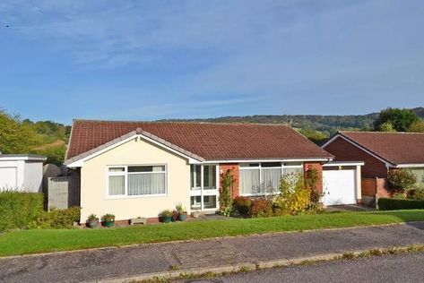 Higher Woolbrook Park, Sidmouth 2 bed detached bungalow for sale - £425,000 Timber Garden Sheds, Property Brochures, Detached Bungalow, Side Gates, Bungalows For Sale, Integrated Fridge, Entrance Porch, Storey Homes, Electric Fires