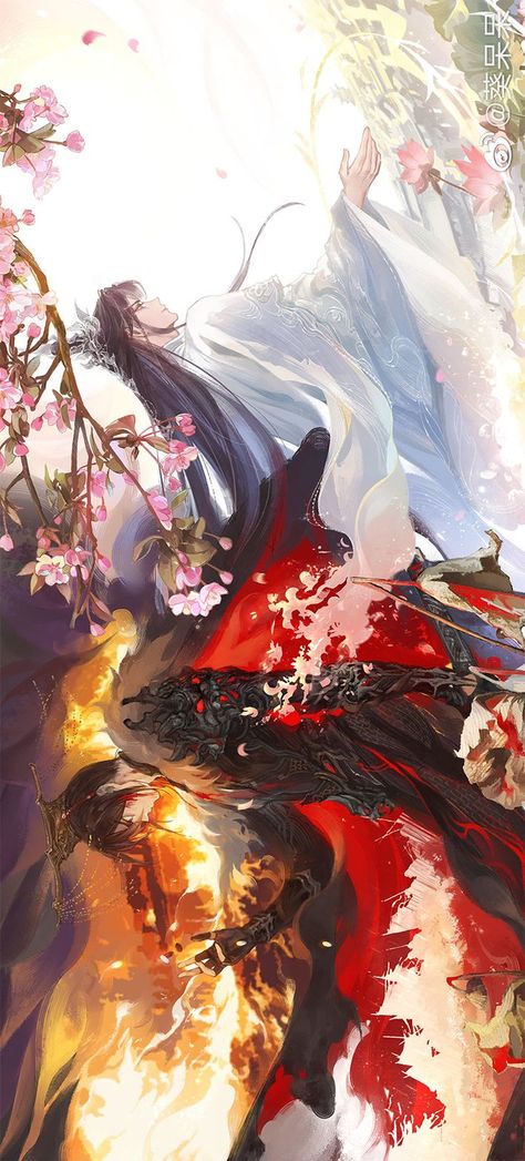 Erha Ranwan Wallpaper, Husky And His White Cat Shizun Wallpaper, Ranwan Wallpapers, Chu Wanning Wallpaper, 2ha Wallpaper, Chu Wanning, Eat Meat, Ancient China, Heaven's Official Blessing