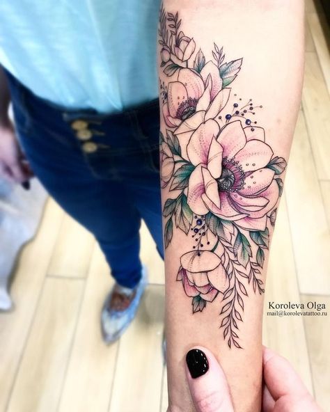 Love the colors and the general aesthetic Geniale Tattoos, Inspiration Tattoos, Śliczne Tatuaże, Tattoo Me, Tattoo Inspirations, Dream Tattoos, Tattoo Love, Trendy Tattoos, S Tattoo