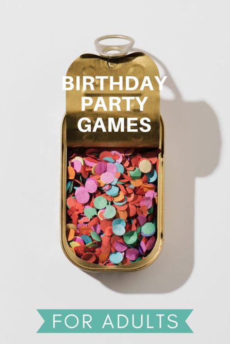 27 Birthday Party Games for Adults • A Subtle Revelry 20th Birthday Party Games, 30th Birthday Party Activities, 30th Birthday Games For Adults, Games For Birthday Party Adults, 25 Birthday Party Ideas, Crazy Party Ideas, 27 Birthday Ideas For Her, 27 Birthday Party, 70th Birthday Party Games