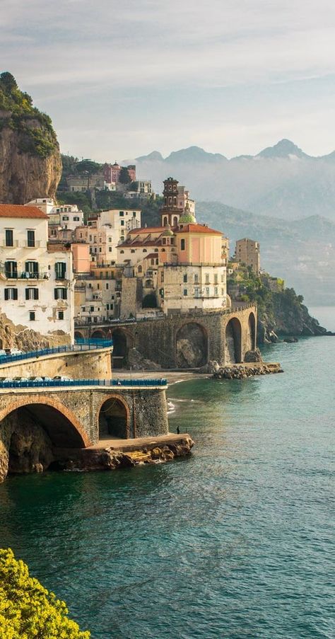 Atrani Italy, Magic Places, Italy Photography, Italy Vacation, Winter Vacation, Positano, Amalfi Coast, Dream Destinations, Places Around The World