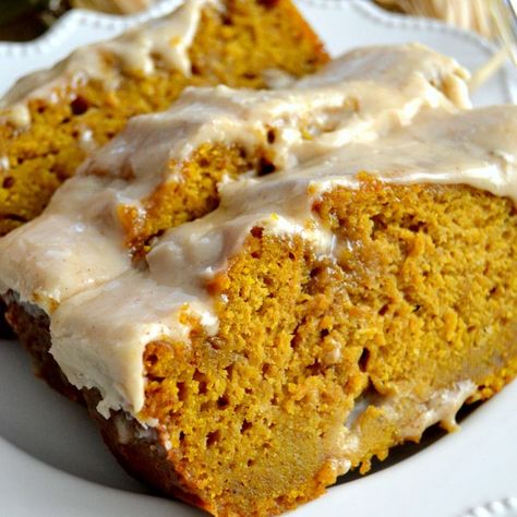 The BEST Pumpkin Bread with Brown Butter Maple Icing Recipe The Best Pumpkin Bread, Best Pumpkin Bread, Maple Icing, Best Pumpkin, Dessert Bread, Pumpkin Dessert, Fall Baking, Pumpkin Bread, Brown Butter