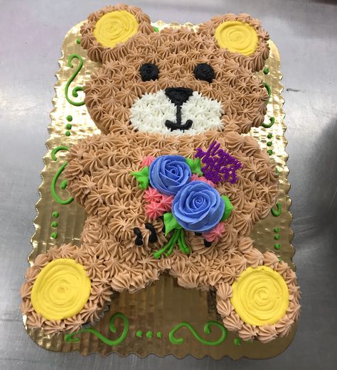 Pull Apart Teddy Bear Cupcakes, Teddy Bear Cupcake Cake, Bear Cupcake Cake, Pull Apart Cake Ideas, Teddy Bear Cupcakes, Pull Apart Cupcake Cake, Pull Apart Cake, Bear Cupcakes, Teddy Bear Theme