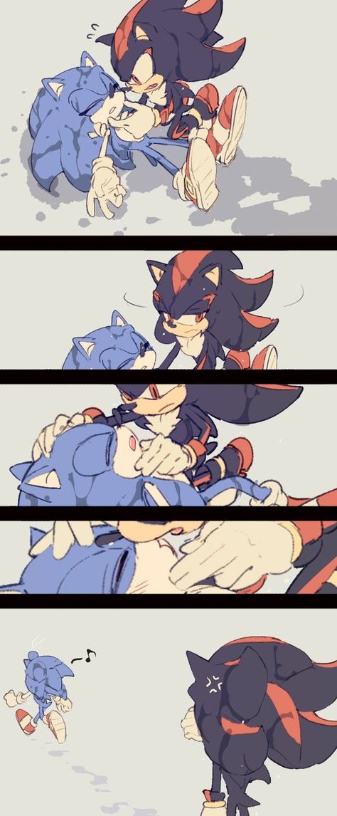 Sonadow Boom Comic, Sonadow Fanart Cute, Sonadow Fanart Kiss, Sonic And Shadow Comics, Sonic X Shadow Fanart Comic, Sonadow Fanart Comic, Sonicxshadow Fanart, Sonic X Shadow Fanart Kiss, Boom Sonadow