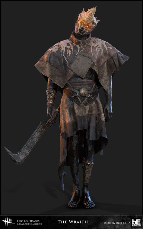 ArtStation - The Wraith - Dead By Daylight, Eric Bourdages The Wraith, Fantasy Wizard, Cool Pixel Art, Dead By Daylight, Fantasy Monster, Urban Legends, Character Modeling, Art Director, Character Concept