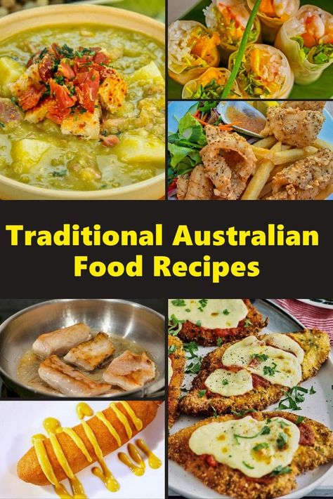 Our Favorite Australian Dinner Ideas. Authentic Oceania Recipes. Quick and Easy Australian Dessert Recipes. Traditional Recipes From Australia to Try At Home. Try These Easy Family Australian Dinner Recipes. Australian Dinner, Australian Food Recipes, Traditional Australian Food, Australian Recipes, Australian Desserts, Welsh Recipes, Recipes Quick And Easy, Aussie Food, New Zealand Food