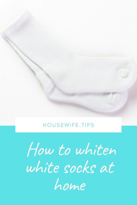 Whiten Socks Diy, How To Get Socks White, How To Make Socks White Again, How To Whiten Socks Dingy Whites, Cleaning White Socks, How To Get White Socks White Again, How To Whiten Socks, How To Get Socks White Again, How To Clean White Socks