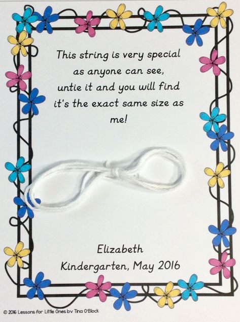 end of the year string poem.  Find free editable end of the school year poem templates that can be edited for your class / students #endoftheyearpoem#endoftheyearpoemforstudents #free#freebie Nursery Graduation Ideas, Nursery Graduation, Preschool Memory Book, Preschool Portfolio, Graduation Activities, All About Me Preschool Theme, Preschool Poems, Graduation Poems, All About Me Crafts