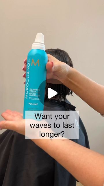 Lisa Mathews on Instagram: "If you want your hair style to last it all starts with the products you use and the way you use them. 

I hope these tips helped 🫶

To prep her hair and give the style volume and longevity ➡️ @moroccanoil volumizing mousse. 

After the style cools ➡️ Moroccainoil Dry texture spray to give it texture and hold. 

Lastly Morrocainoil Strong hold finishing spray pinching and spraying the front to hold it into place

Tools @oliviagarden_int 1 1/4 iron use code “LisaOG2” for 10%

 Like and follow for more
Save this for later
Tag someone who needs to see this

@behindthechair_com @haleygable@chrissylan @_shayalexis @thebtcteam #BTCxMOpartner #MOprofessional #MOColor
#MoroccanoilColor #thefuturelscolorful 

#howtostylehair #haired #haireducation #loosewave #howtodohair Dry Texture Spray, Volumizing Mousse, Olivia Garden, Texture Spray, Finishing Spray, Texturizing Spray, Moroccan Oil, Loose Waves, Tag Someone Who