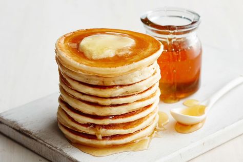 Pikelets recipe Pikelet Recipe, Fluffy Pancake Recipe, Golden Syrup, Retro Recipes, Us Foods, Afternoon Tea, Breakfast Brunch, All You Need Is, Sweet Tooth