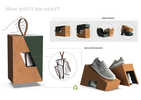 Shoe Box Design, Karton Design, Clever Packaging, Smart Packaging, Creative Shoes, Box Packaging Design, Cardboard Packaging, Shoe Display, Packing Design