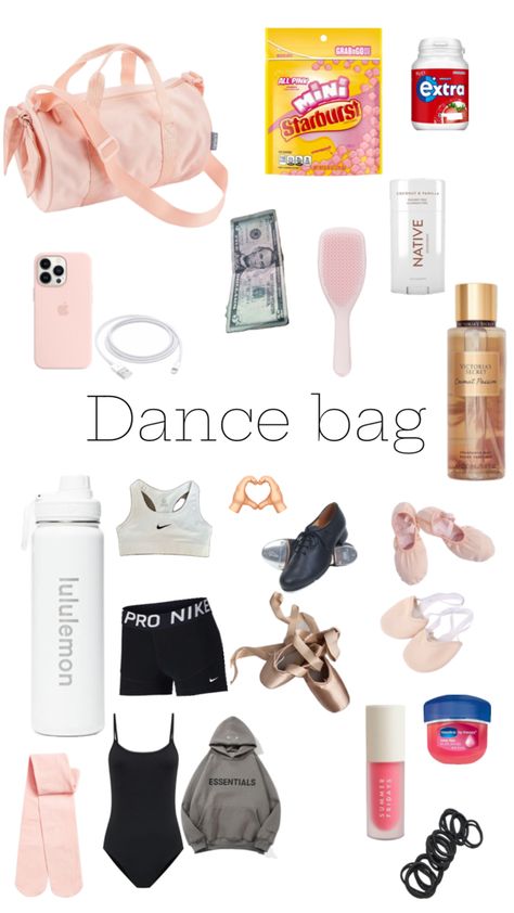 This is for all classes 🩰 Dance Class Outfit, Fun Beauty Products, Ballet Practice, Dance Stretches, Dance Comp, Class Outfits, Dancer Lifestyle, Ballet Bag, Dance Dreams