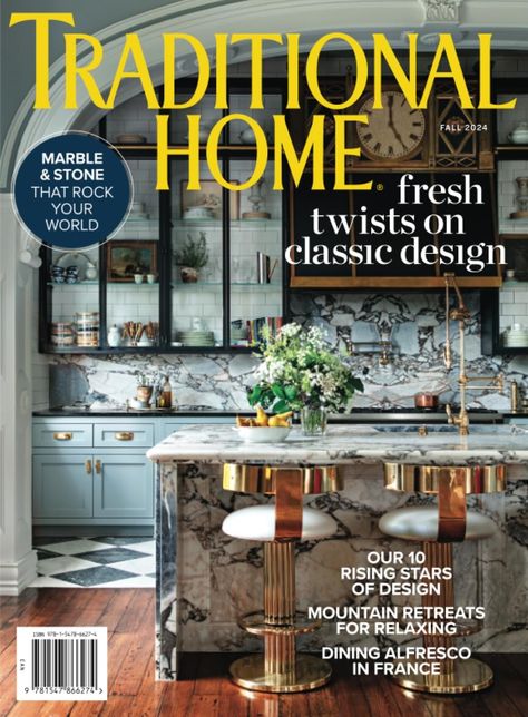 Traditional Home Fall 2024: The Editors of Traditional Home: 9781547866274: Amazon.com: Books Traditional Home Magazine, Show Homes, Budget Friendly Decor, Home Magazine, Traditional Home, Mountain Retreat, Weekend Projects, Stone Houses, Magazine Subscription