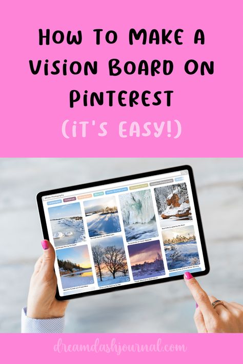 How to Make a Vision Board On Pinterest How To Make Vision Board On Pinterest, Make A Vision Board On Pinterest, How To Create A Vision Board On Pinterest, How To Make A Pinterest Vision Board, How To Create A Digital Vision Board, Create A Vision Board On Pinterest, Creating A Vision Board How To Make, Create Vision Board On Pinterest, Pictures For My Vision Board