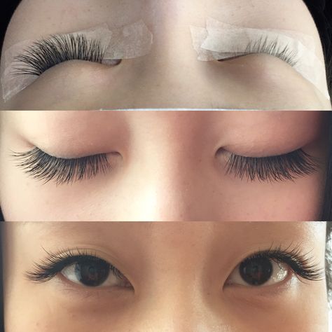 Monolid Eyelash Extensions, Monolid Lash Extensions, Eyelash Extensions Salons, Monolid Eyes, Lash Extentions, Eyelash Extensions Styles, Perfect Eyelashes, Natural Eyelash Extensions, Pretty Lashes