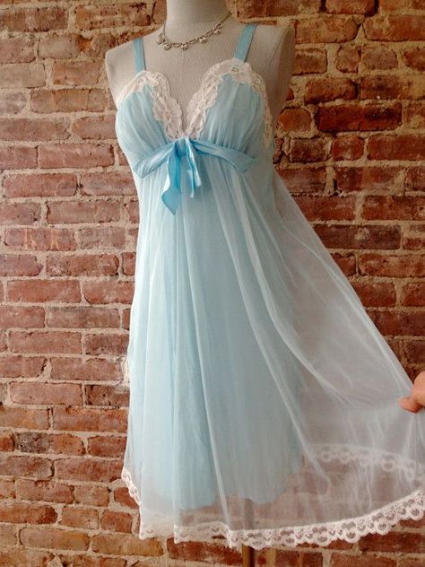 Elegant sleepwear on Pinterest | Nightgowns, Long Robe and Robes Night Clothes, 1950s Outfits, Lingerie Vintage, Night Gowns, Vintage Nightgown, Belle Lingerie, Pretty Lingerie, Vintage Lingerie, Beautiful Lingerie