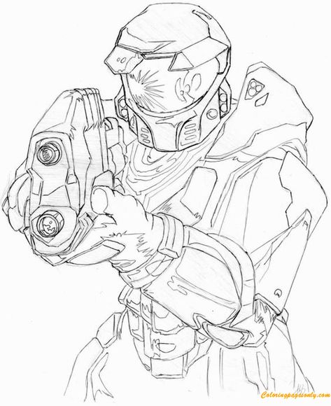 Master Chief Drawing, Master Chief Tattoo, Halo Drawing, Master Chief Halo, Halo Drawings, Halo Funny, Drawings Inspo, Military Science Fiction, Red Helmet