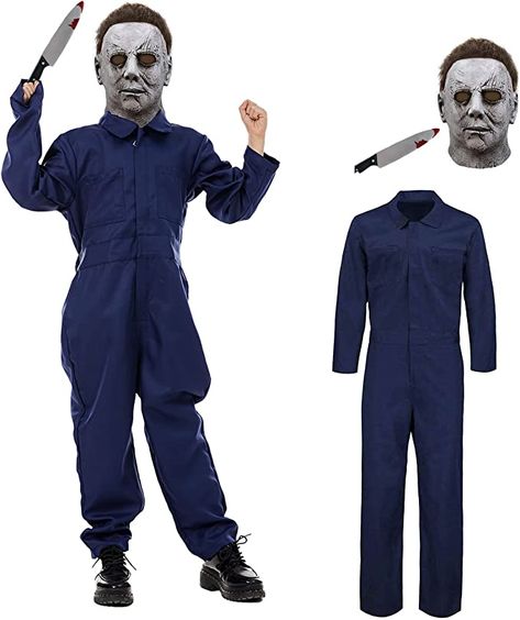 Michael Myers Costume, Adult Women Halloween Costumes, Food Halloween Costumes, Childrens Halloween Costumes, Funny Couple Halloween Costumes, Kids Costumes Boys, Couple Halloween Costumes For Adults, Michael Myers Halloween, Mens Halloween Costumes