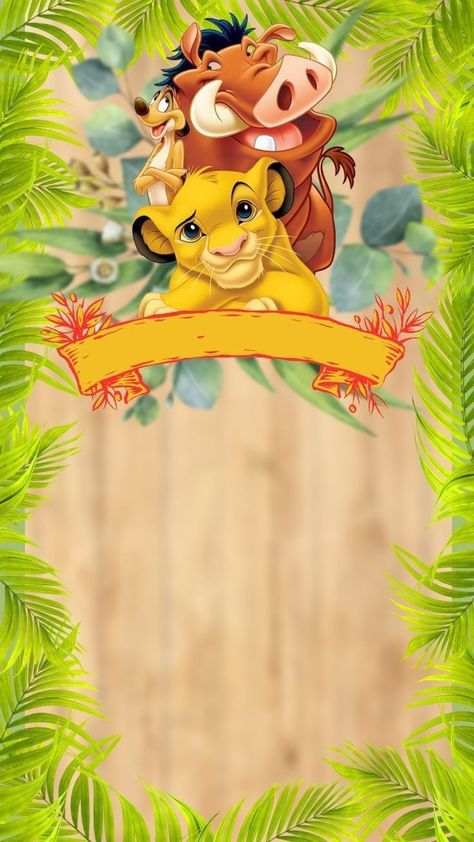 Lion King Birthday Party Invitations, Hbd Wishes, Lion King Invitation, Lion King Party, Baby Birthday Decorations, Lion King Birthday, Unicorn Themed Birthday Party, Disney Zootopia, Bday Invitations