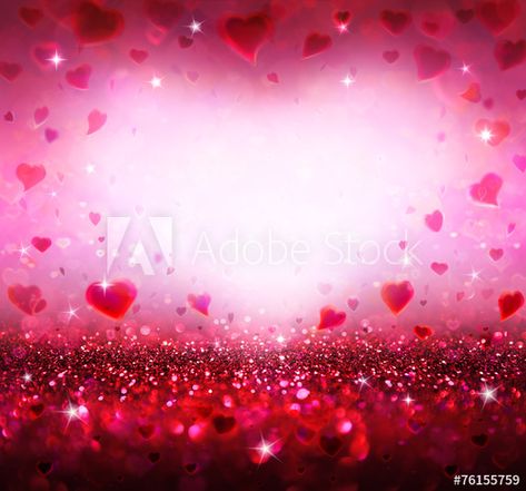 Stock Image: valentines background with hearts flying Sparkle Backdrop, Valentine Photos, Valentines Background, Red Backdrop, Photo Backdrop Wedding, Valentine Background, Valentines Day Wishes, Love Fest, Valentines Day Photos