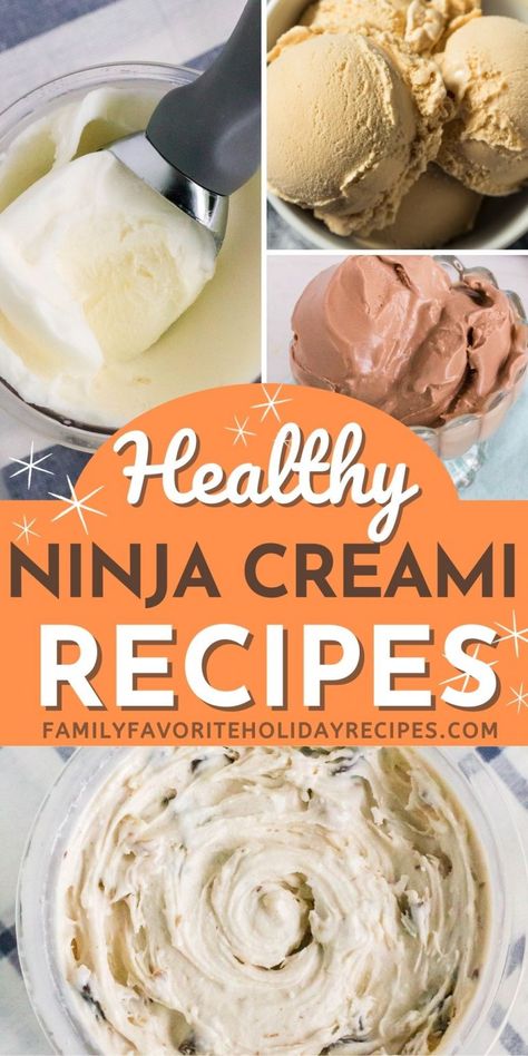 Ice Cream Maker Recipes Healthy, Ninja Ice Cream Recipe, Protein Ice Cream Recipe, Protein Ice Cream Recipes, Sugar Free Ice Cream, Ice Cream Recipes Machine, Healthy Ice Cream Recipes, Creami Recipes, Low Carb Ice Cream