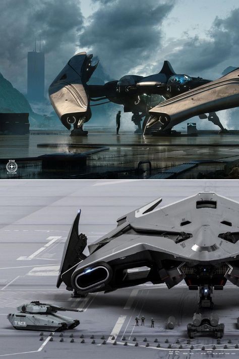 Star Citizen Ships, Teknologi Futuristik, Space Ships Concept, Alien Ship, Space Ship Concept Art, Starship Concept, Starship Design, Space Battles, Sci Fi Ships