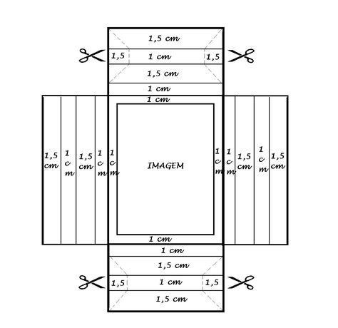 Cadre Photo Diy, Paper Box Diy, Paper Box Template, Folding Origami, Diy Photo Frames, Trendy Diy, Seni Dan Kraf, Useful Origami, Diy Picture Frames