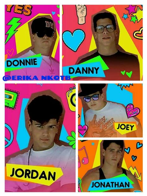 New Kids On The Block Wallpaper, New Kids On The Block 80s, Nkotb 80s, Album Jacket Design, Tommy Page, Joe Mcintyre, 80s Posters, Danny Wood, Donnie Wahlberg