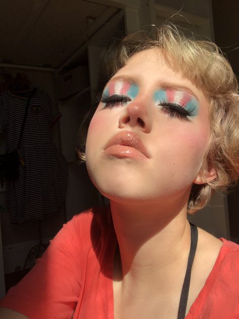 Wicked Makeup, Gay Makeup, Pride Ideas, Selfcare Ideas, Ball Makeup, Pride Stuff, Pride Makeup, Chic Makeup, Drag Makeup