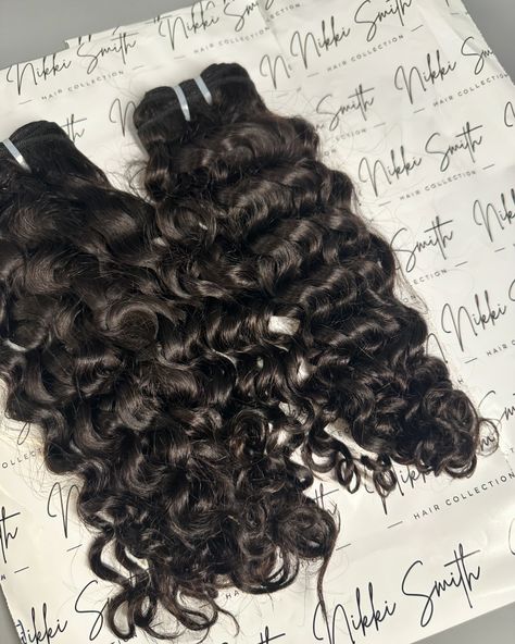 Raw Italian Curly. https://nikkismithhaircollection.com/products/copy-raw-hair-italian-curly #nikkismithhaircollection #italiancurly #curlybundles #wavybundles #detroithairstylist #michiganhairextensions Raw Indian Curly Hair Sew In, Italia Ricci Hair, Raw Burmese Curly Hair, Raw Indian Hair Wigs, Raw Indian Curly Hair, Luxurious Hair, Raw Hair, Hair Weave, Hair Collection