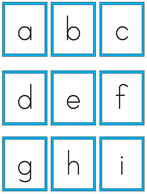 Printable alphabet cards Kindergarten Alphabet Activities, Alphabet Flash Cards Printable, Kindergarten Alphabet, Alphabet Activities Kindergarten, Letter Flashcards, Small Alphabets, Letter Card, Free Printable Flash Cards, Alphabet Kindergarten