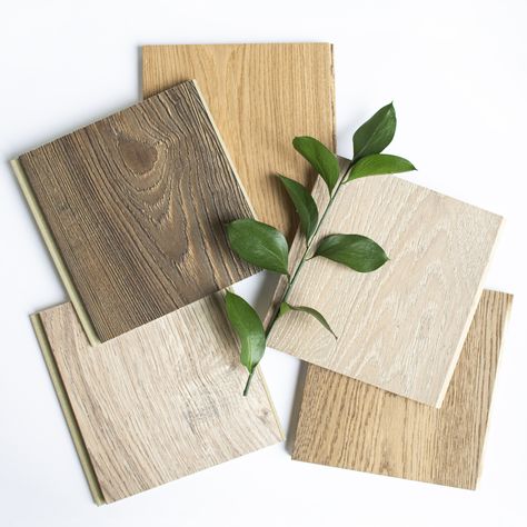 Wood Sample Board, Wood Material Board, Types Of Flooring Materials, Wood Samples, Materials Board Interior Design, Flooring Samples, Mood Board Interior, Shaw Floors, Brown Floors