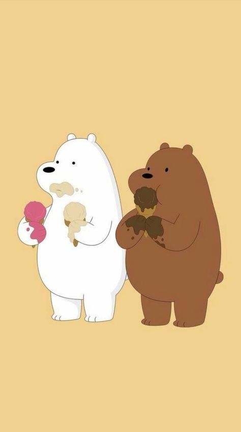 Dark Lockscreen, Unicorn Dog, Star Face, We Bare Bears Wallpapers, Green Bear, Bare Bears, We Bare Bears, Bear Wallpaper, Soft Dolls