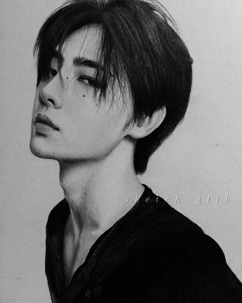 Sunghoon Enhypen Sketch w/reference🫣✍🏻🖤 . . . . . . #sketch #sunghoon #enhypen #engene #art #explore #explorepage #fyp #feed #foryou #sketching #kpopfanart #artist #artgallery #sketchbook #pencildrawing Do they look the same??🤔🫠🩷 Sunghoon Sketch, Niki Sketch, Sunghoon Drawing, Enhypen Sketch, Love U More, Ur Amazing, Jay Jungwon, Jake Jay, Sketchbook Sketches