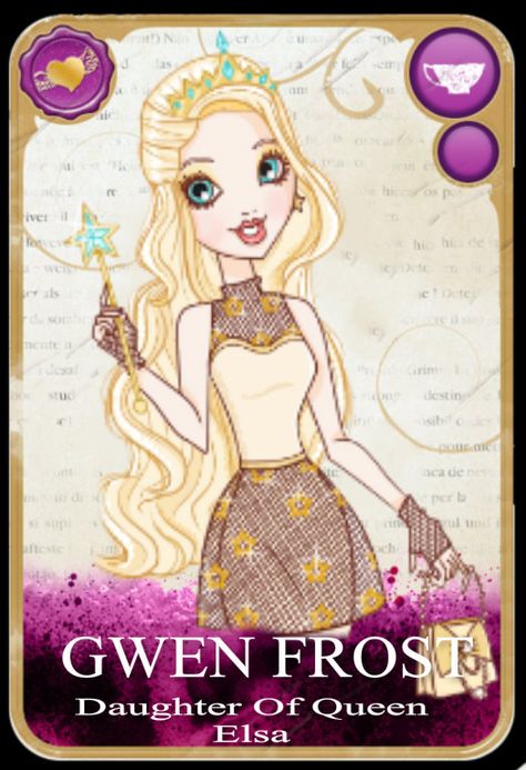 Ever After High Names, Descendants Outfits, Queen Elsa, Ever After High, Elsa Frozen, Doll Clothing, Descendants, Cute Dolls, Ever After