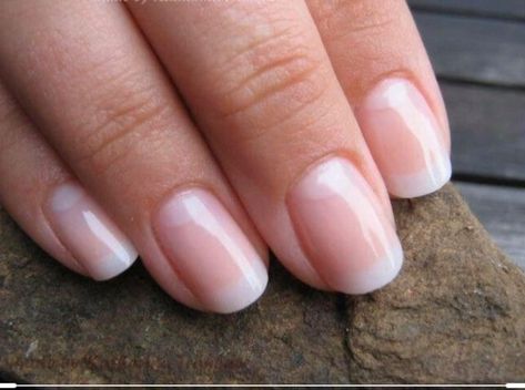 American Manicure Nails, American Manicure, Wedding Nail Polish, Wedding Nail, Nail Idea, Nail Art Wedding, Short Nail Designs, Neutral Nails, Manicure Y Pedicure