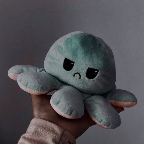 Octopus Doll, Aesthetic Pleasing, Funny Stickman, Mood Aesthetic, Octopus Plush, Cute Octopus, Pisces And Sagittarius, New Nails, Shy Girls