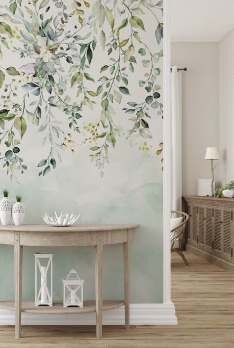 Wall Painting Decor, Hallway Ideas, Mural Art, Aesthetic Room Decor, Wall Paint, Dream Home Design, Room Decor Bedroom, House Inspiration, Home Decor Bedroom