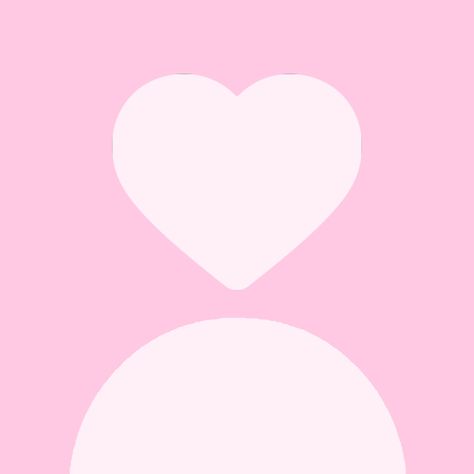 free to use Heart Default Pfp, Pfp Blank, Blank Pfp, Default Pfp, Light Pink Heart, Phone Stuff, Pink Heart, Light Pink, Pink