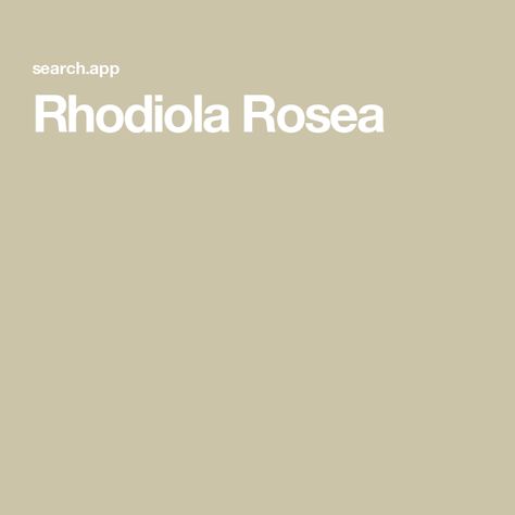 Rhodiola Rosea Mental Health Test, Thyroid Medication, Rhodiola Rosea, Mental Health Facts, Birth Control Pills, Improve Mood, Traditional Medicine, Self Conscious, Western Europe