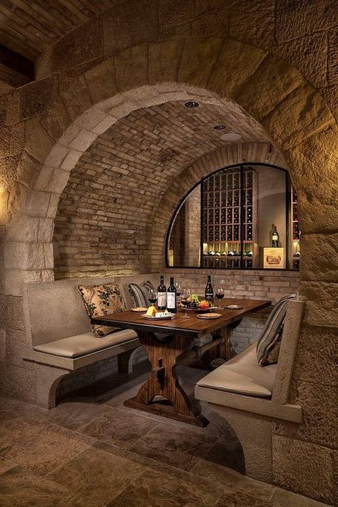 Booth Seating Design, Restaurant Booth Seating, Corner Seating, Dining Room Table Centerpieces, Restaurant Seating, Wine Cellar Design, Cellar Design, Booth Seating, Luxury Restaurant