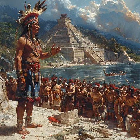 Aztec Civilization Ancient History, Aztec Sacrifice Art, Aztec Culture Art, Aztec Kingdom, Aztecs Warriors, Aztec Priest, Aztec Shaman, Aztec Pictures, Aztec History