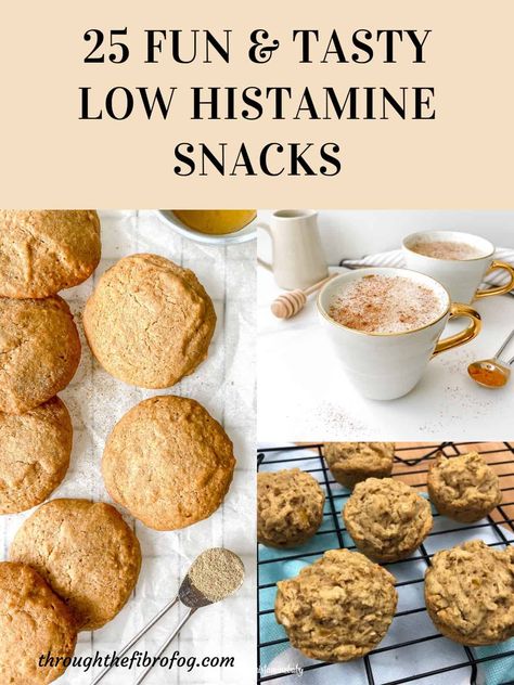 Low Histamine Oatmeal Cookies, Low Histamine And Low Fodmap, Low Histamine Treats, Low Histamine Snack Ideas, Low Histamine Recipes Instapot, Low Histamine Muffins, Low Histamine Dessert Recipes, Low Histamine Cookies, Low Histamine Recipes For Kids