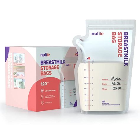 Amazon.com : Nuliie 120 Pcs Breastmilk Storage Bags, 8 OZ Breast Milk Storing Bags, BPA Free, Milk Storage Bags with Pour Spout for Breastfeeding, Self-Standing Bag, Space Saving Flat Profile : Baby Baby Sink Bath, Storing Bags, Storing Breastmilk, Interlocking Foam Tiles, Milk Storage Bags, Baby Wishlist, Backseat Car Organizer, Bagged Milk, Milk Storage