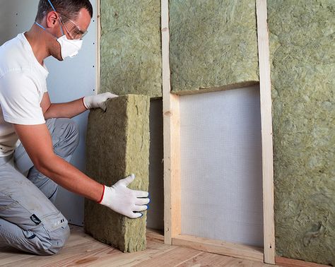 Soundproofing walls – what’s the best way to do it? | Rated People Soundproof Room Diy, Urban Farmhouse Style, Soundproofing Walls, Boulder House, Bedroom Shades, Blow Dryers, Glamour Home, Foam Tiles, Soundproof Room