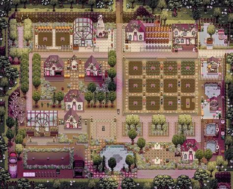 Stardew Farm Ideas, Stardew Valley Design, Farm Layout Ideas, Stardew Valley Farm Layout, Stardew Mods, Farm Layouts, Stardew Farm, Stardew Farms, Stardew Valley Mods