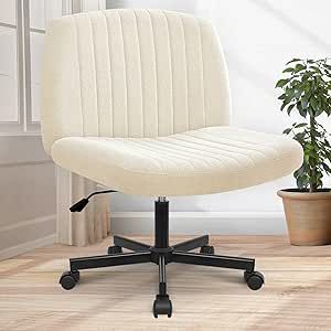 This is the viral criss cross chair. It is exactly what it says it is, it has a larger seat so you can cross your legs while sitting. VERY comfy!!! Proper Sitting Posture, Stylish Office Chairs, Cross Legged, Bedroom Setup, Office Desk Chair, Seat Design, Home Office Chairs, Bedroom Chair, Home Desk