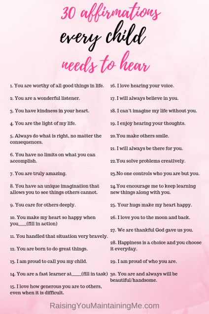 Child Affirmations to Positively Form Your Child's Identity Positive Affirmations For Kids, Parenting Discipline, Parenting Knowledge, Intentional Parenting, Affirmations For Kids, Mindfulness For Kids, Smart Parenting, Positive Behavior, Positive Discipline