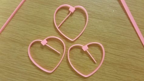 1001 Uses for a Cable Tie - Say it with a #CableTie this #Valentine's Day. Cable Ties Ideas, Tie Ideas, Cable Tie, Cable Ties, The Rock, Valentine's Day, Valentines Day, Cable, Valentines